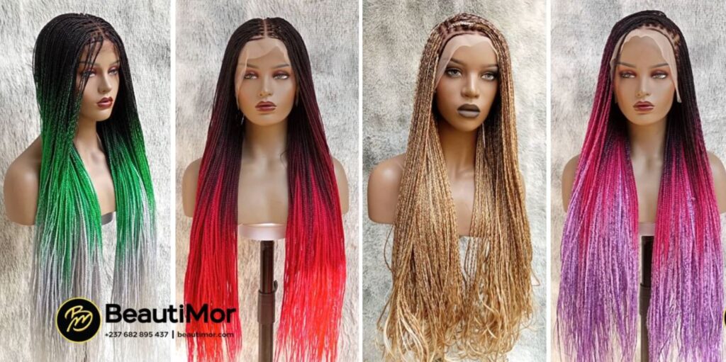 Trending Colors for Braided Wigs